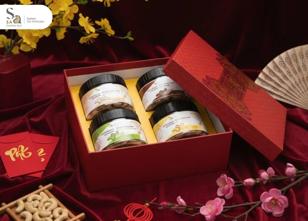 Hạt Điều Sa Cashew Nut Quà Tặng Đối Tác Đầy Ý Nghĩa (1) Hạt Điều Sa Cashew Nut Quà Tặng Đối Tác Đầy Ý Nghĩa (1)