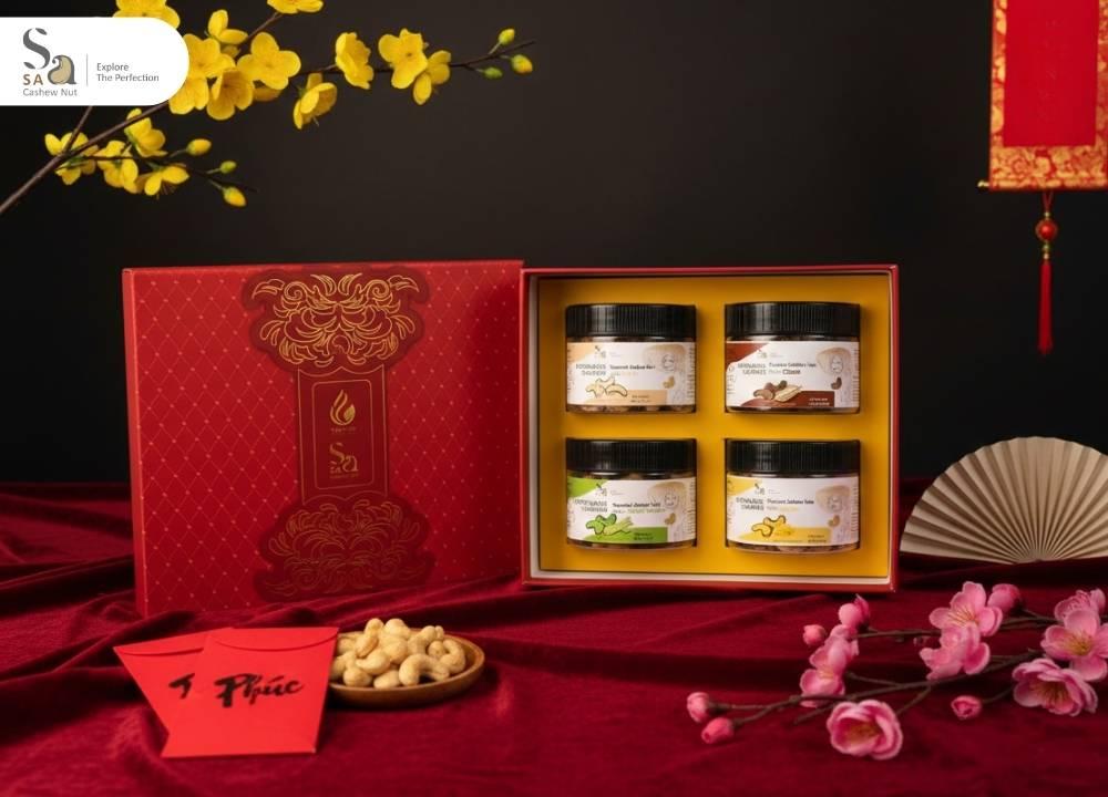 Hạt Điều Sa Cashew Nut Quà Tặng Đối Tác Đầy Ý Nghĩa (2)