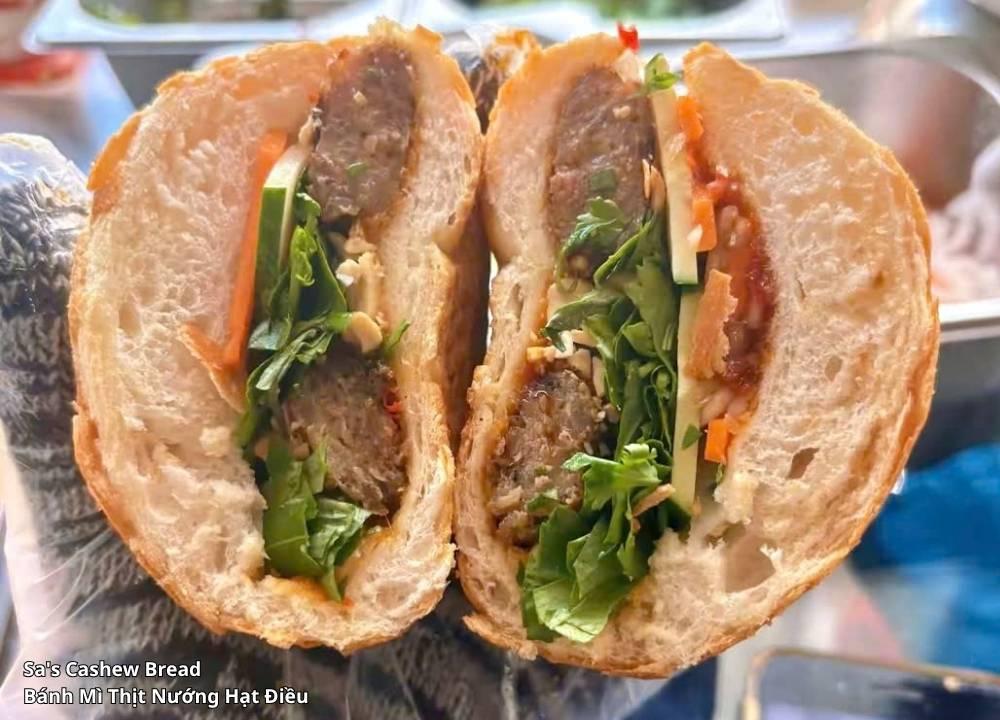 Sa's Cashew Bread Bánh Mì Thịt Nướng Hạt Điều 1
